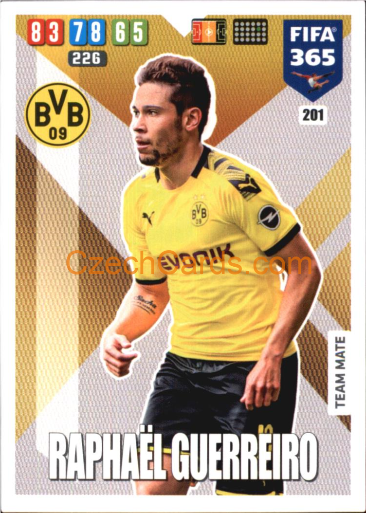 Raphaël Guerreiro 2020 Panini FIFA 365 Adrenalyn #201