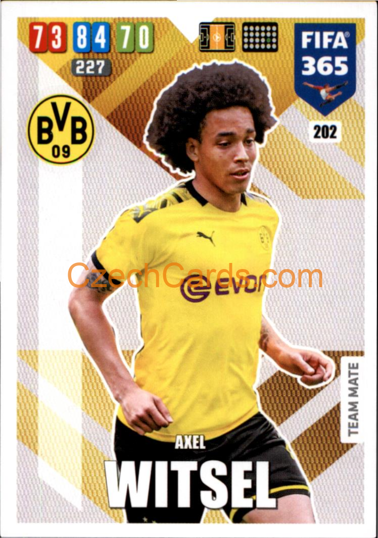 Axel Witsel 2020 Panini FIFA 365 Adrenalyn #202