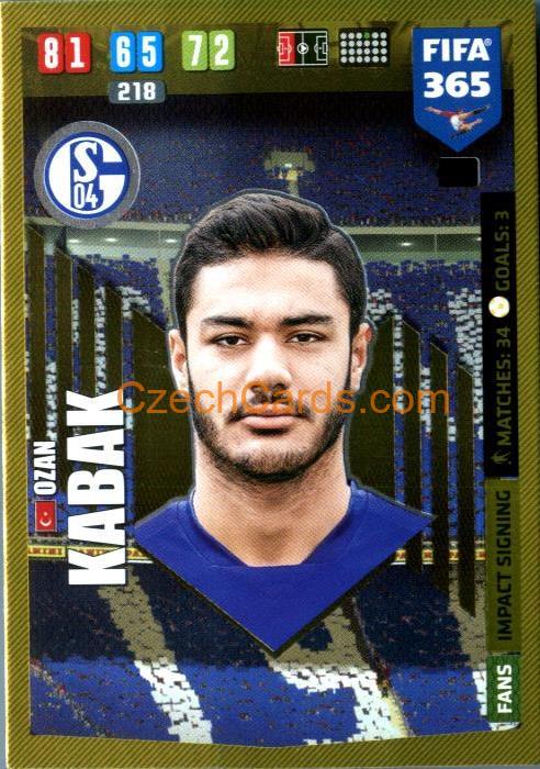 Ozan Kabak 2020 Panini FIFA 365 Adrenalyn IMPACT #210