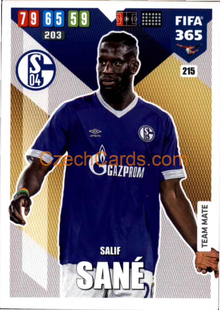 Salif Sané 2020 Panini FIFA 365 Adrenalyn #215