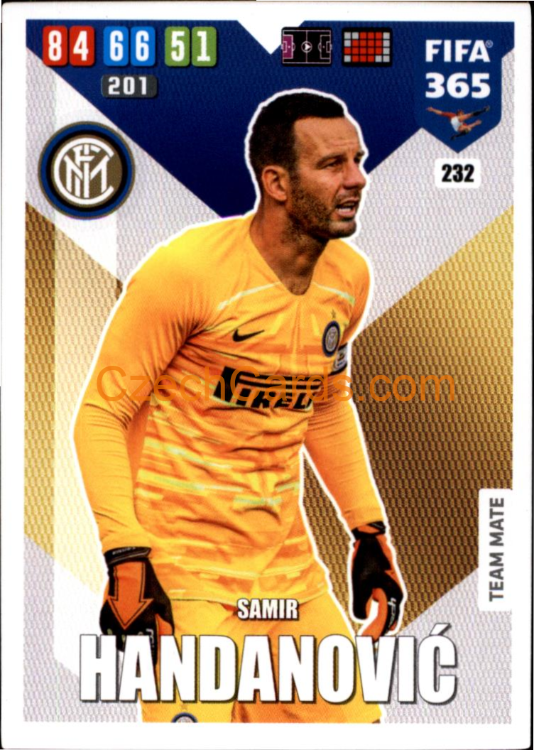 Samir Handanovic 2020 Panini FIFA 365 Adrenalyn #232