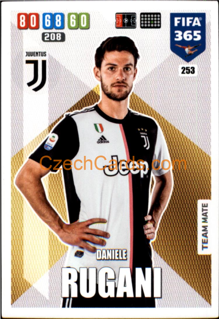 Daniele Rugani 2020 Panini FIFA 365 Adrenalyn #253
