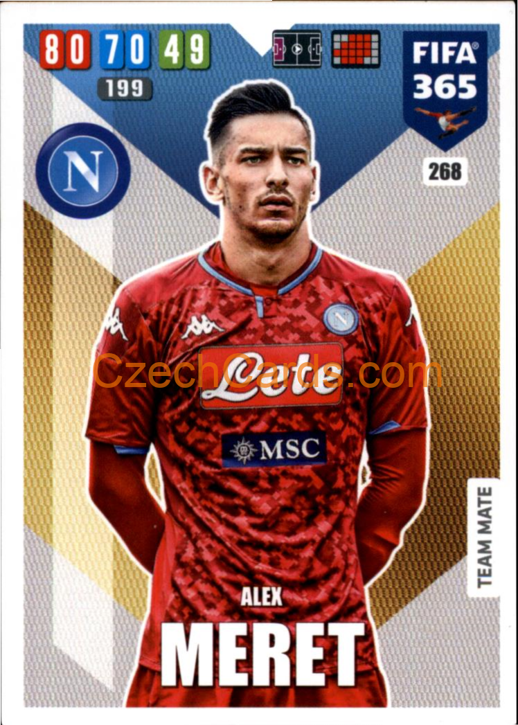 Alex Meret 2020 Panini FIFA 365 Adrenalyn #268