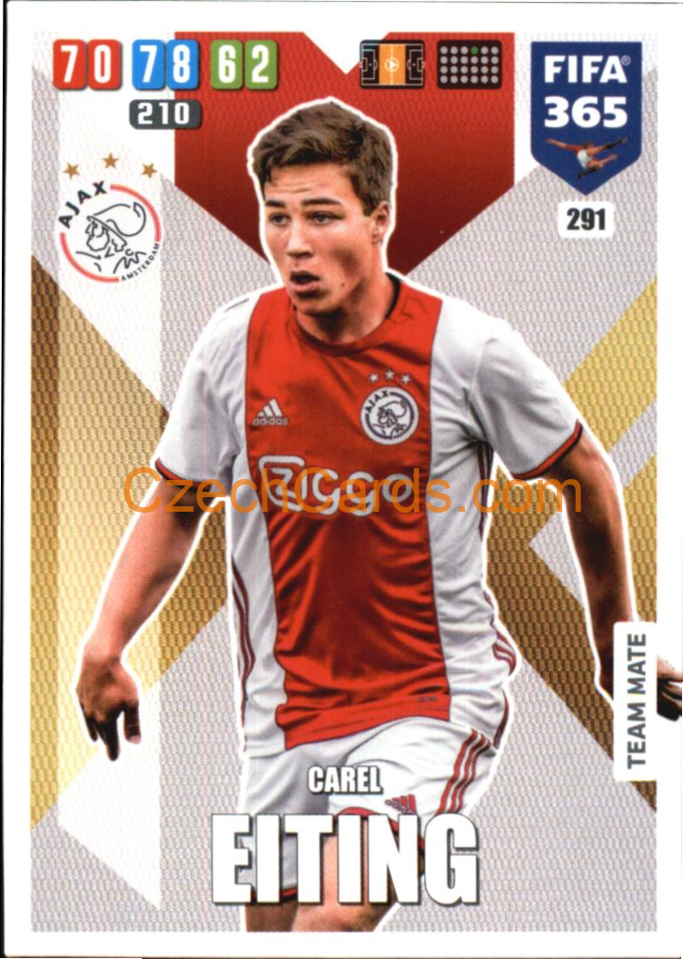 Carel Eiting 2020 Panini FIFA 365 Adrenalyn #291