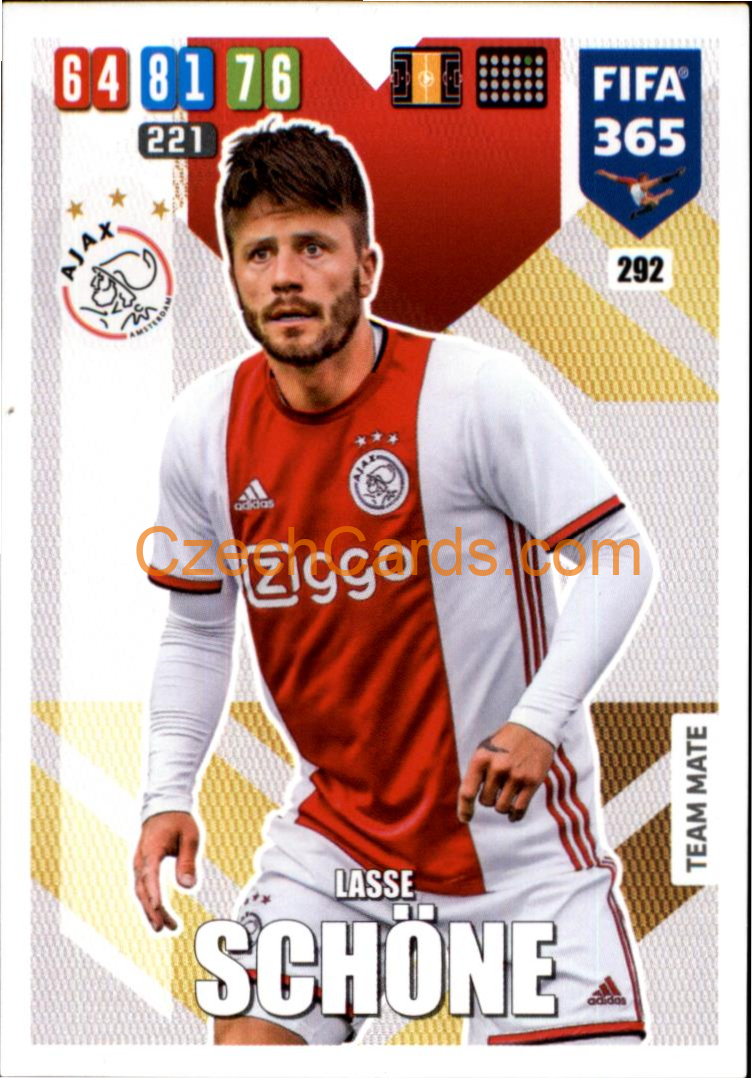 Lasse Schöne 2020 Panini FIFA 365 Adrenalyn #292