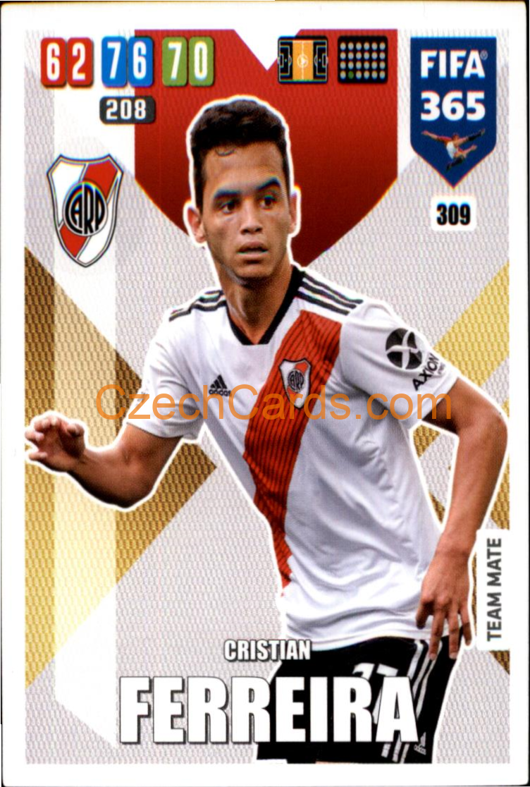 Cristian Ferreira 2020 Panini FIFA 365 Adrenalyn #309