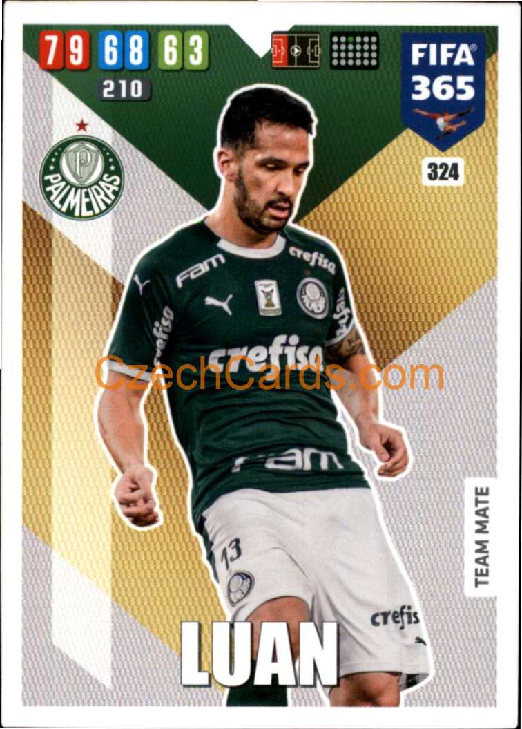 Luan 2020 Panini FIFA 365 Adrenalyn #324