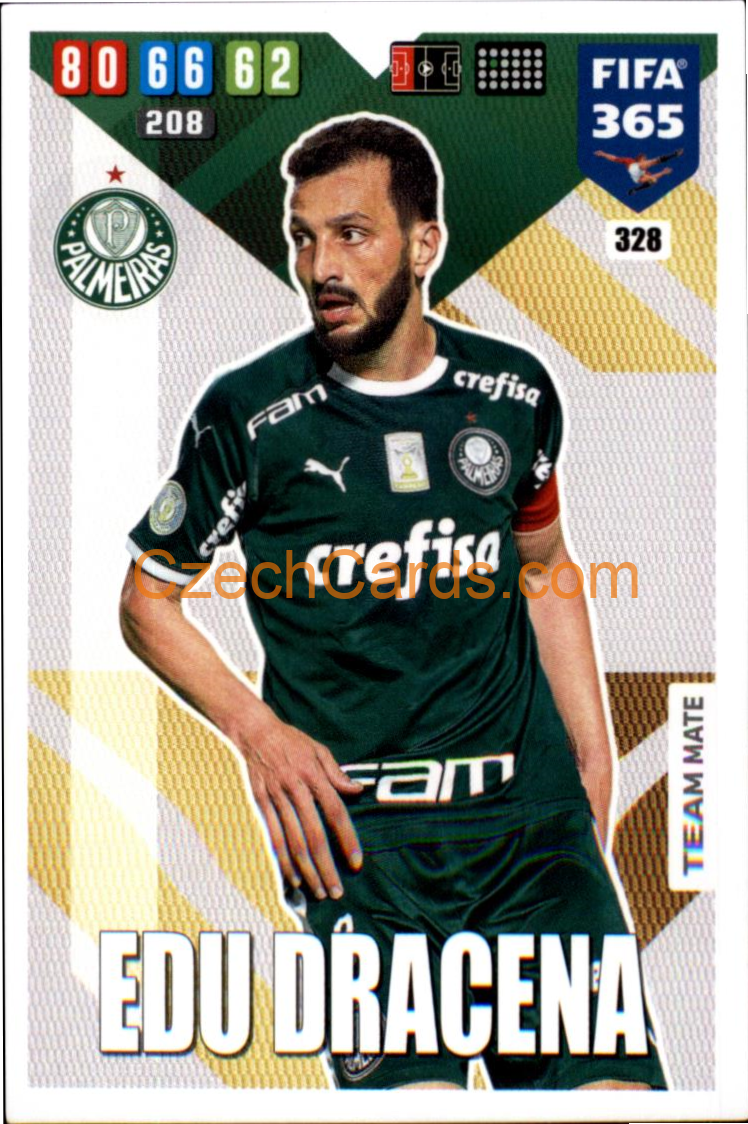 Edu Dracena 2020 Panini FIFA 365 Adrenalyn #328