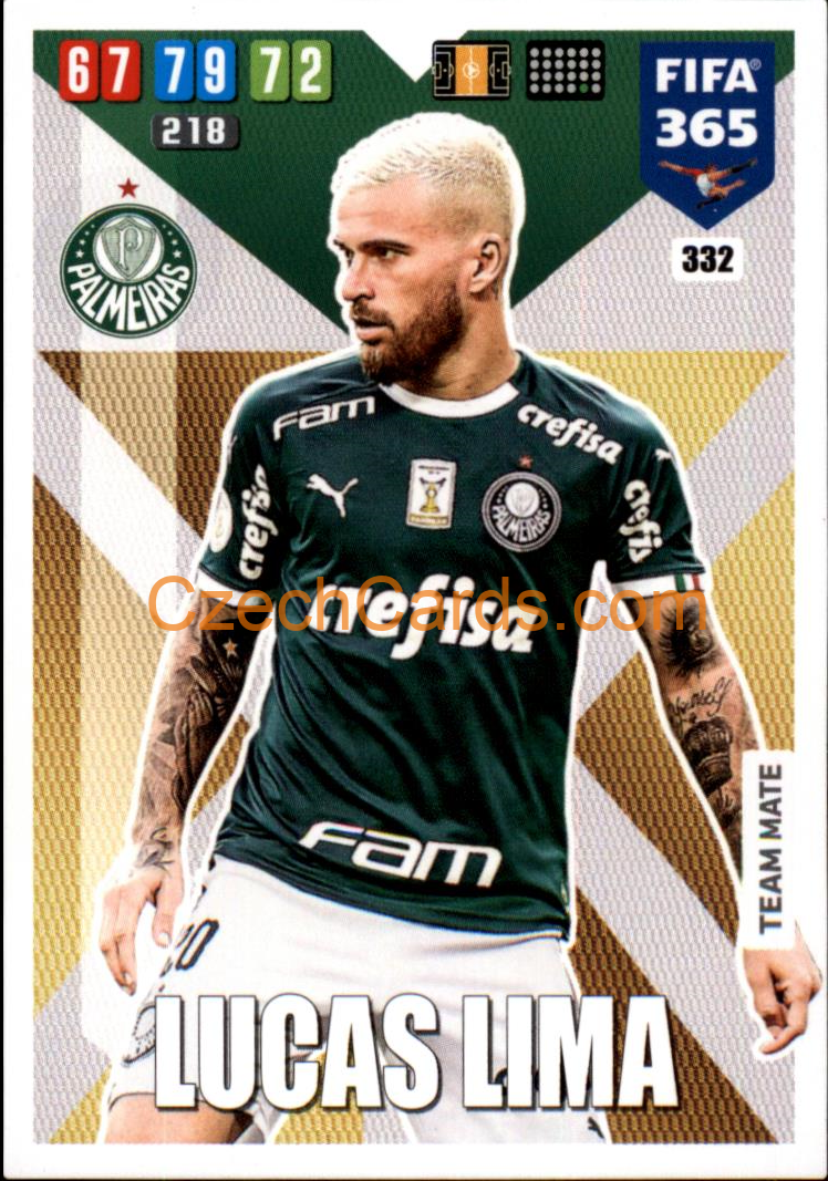 Lucas Lima 2020 Panini FIFA 365 Adrenalyn #332