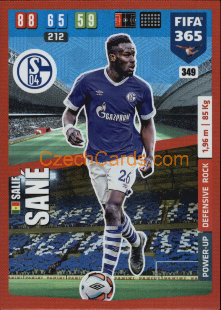 Salif Sané 2020 Panini FIFA 365 Adrenalyn Defensive Rock #349