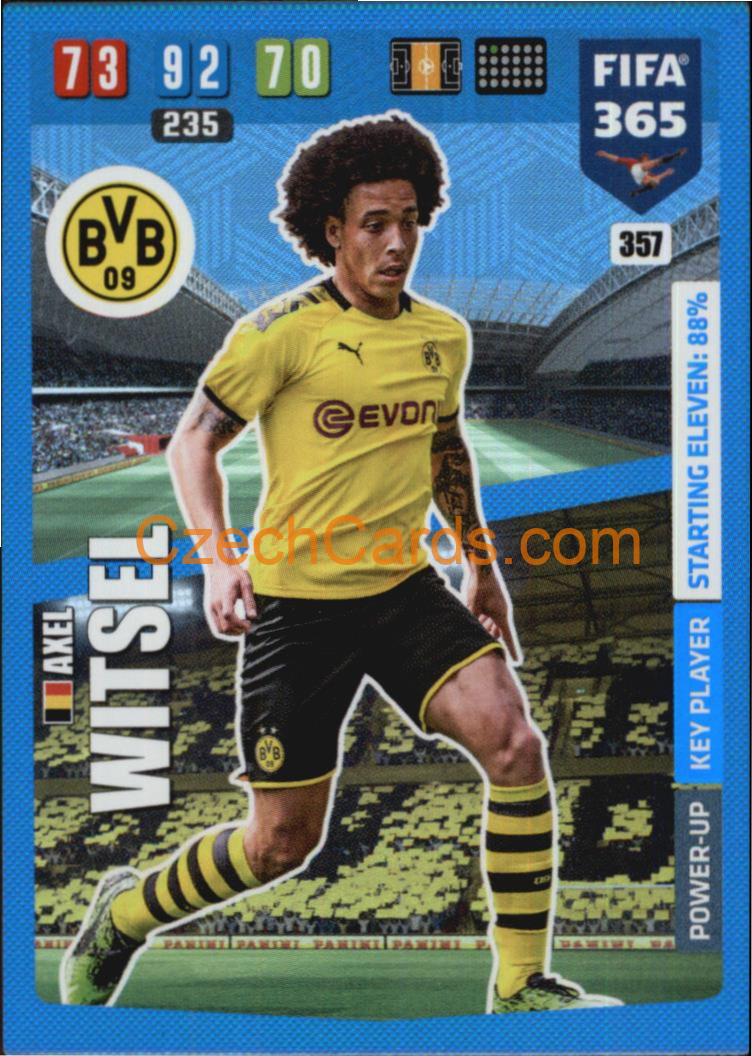 Axel Witsel 2020 Panini FIFA 365 Adrenalyn Key Player #357