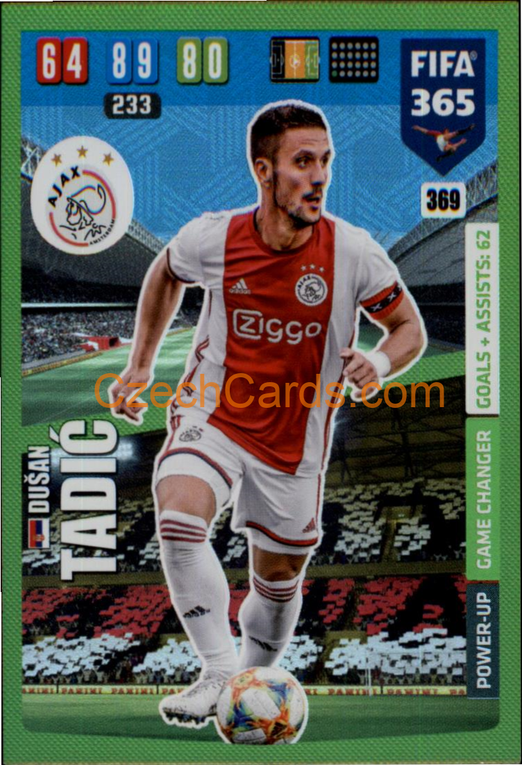 Dušan Tadić 2020 Panini FIFA 365 Adrenalyn Game Changer #369
