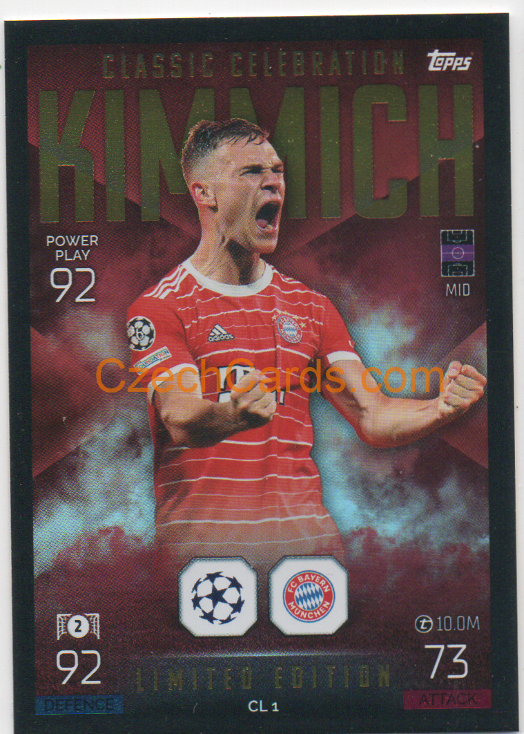 Joshua Kimmich 2022/23 Match Attax Extra Limited #CL1