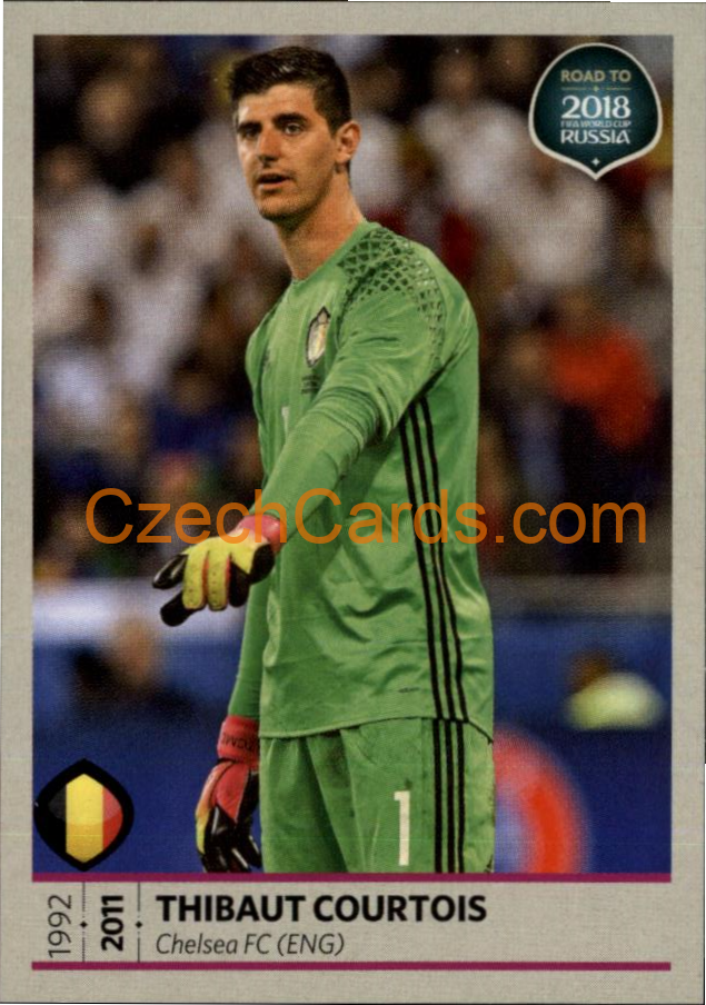 Thibaut Courtois 2018 Road To World Cup Russia #1