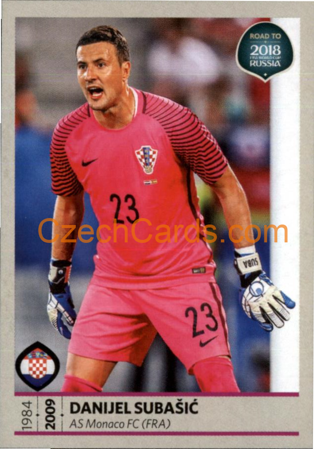 Danijel Subašić 2018 Road To World Cup Russia #17