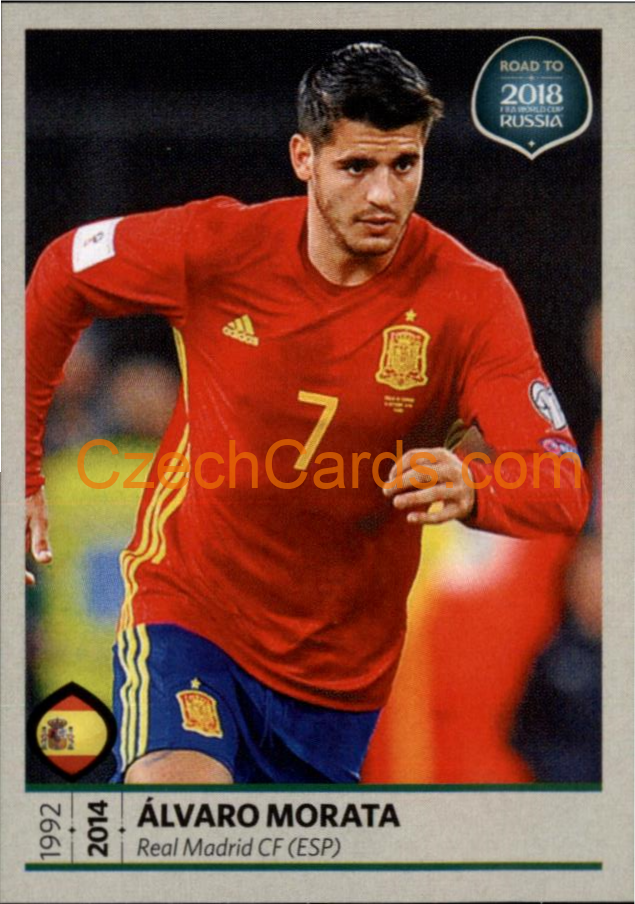 Alvaro Morata 2018 Road To World Cup Russia #79