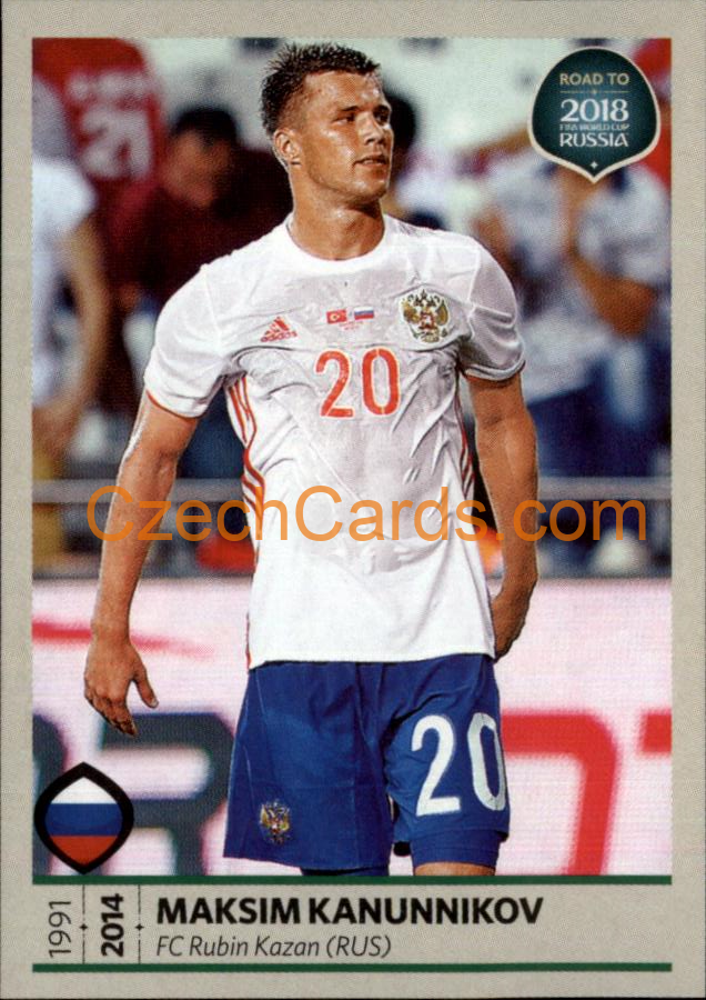 Maksim Kanunnikov 2018 Road To World Cup Russia #189