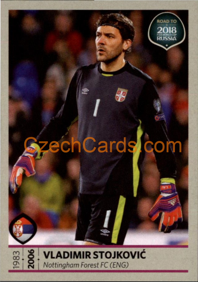 Vladimir Stojkovic 2018 Road To World Cup Russia #193