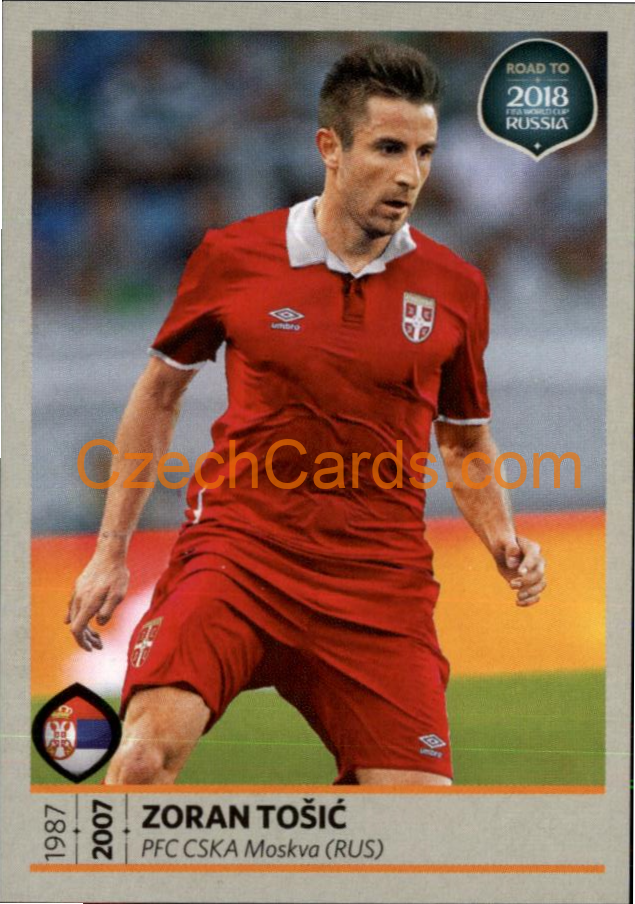 Zoran Tosic 2018 Road To World Cup Russia #203