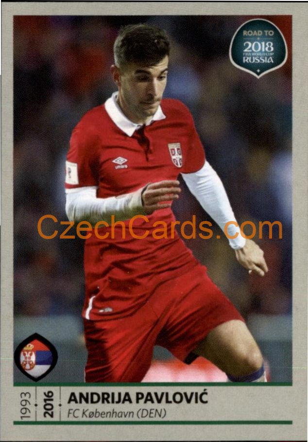 Andrija Pavlovic 2018 Road To World Cup Russia #207