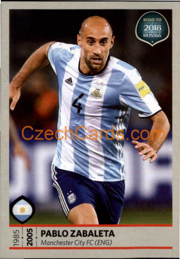 Pablo Zabaleta 2018 Road To World Cup Russia #274