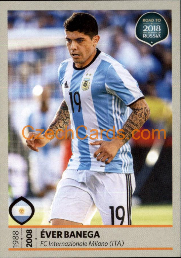 Èver Banega 2018 Road To World Cup Russia #282