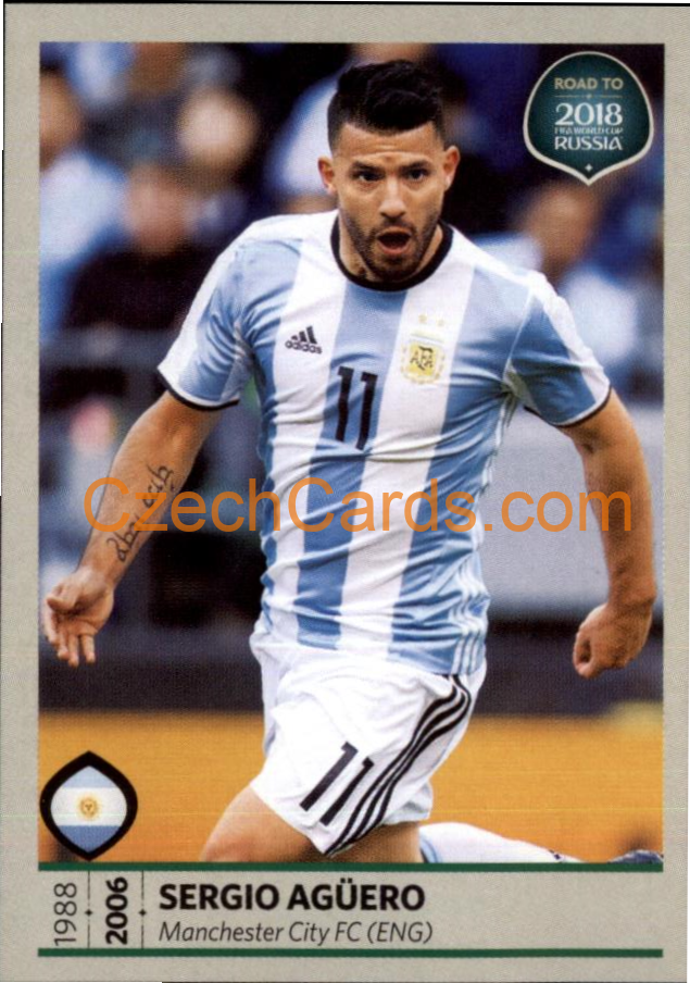 Sergio Agüero 2018 Road To World Cup Russia #287