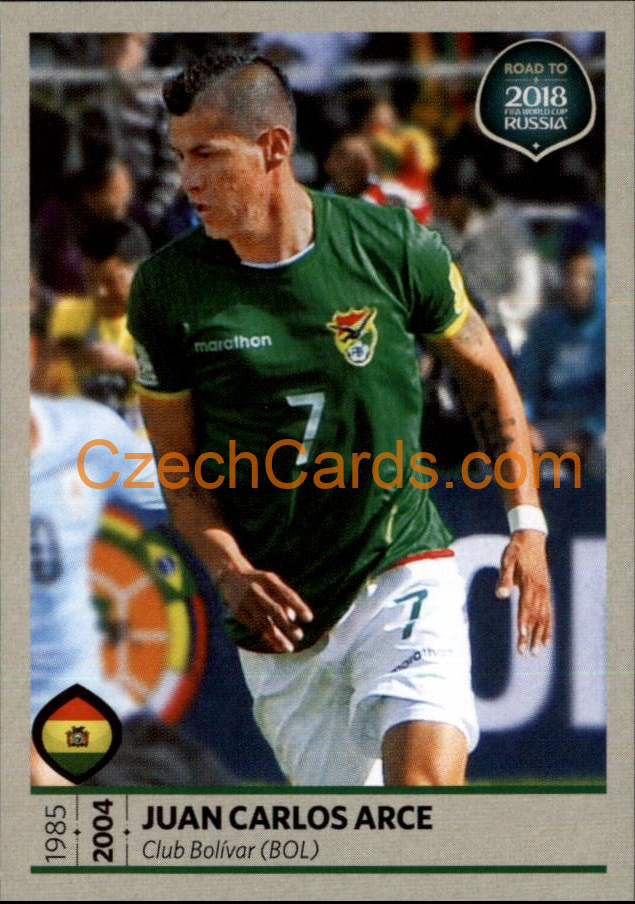 Juan Carlos Arce 2018 Road To World Cup Russia #301