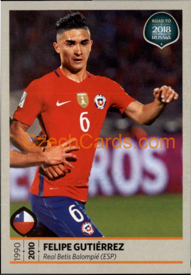 Felipe Gutiérrez 2018 Road To World Cup Russia #329