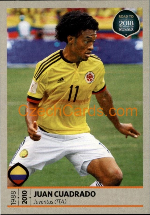 Juan Cuadrado 2018 Road To World Cup Russia #347