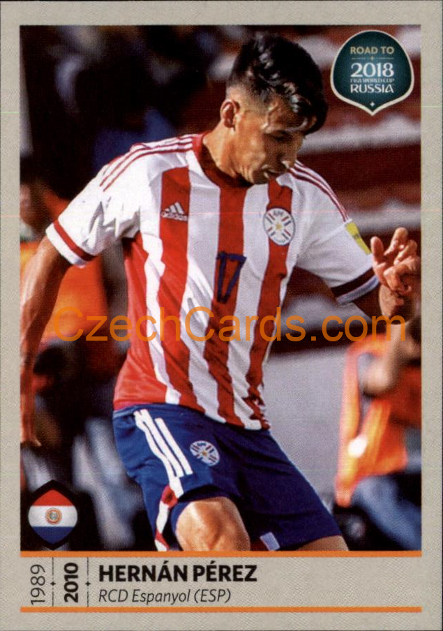 Hernan Perez 2018 Road To World Cup Russia #377