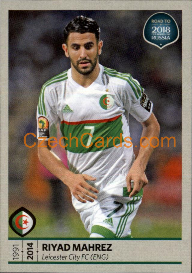 Riyad Mahrez 2018 Road To World Cup Russia #461