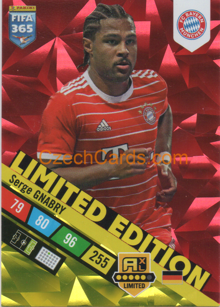 Serge Gnabry 2023 FIFA 365 Adrenalyn LIMITED #LE-SG