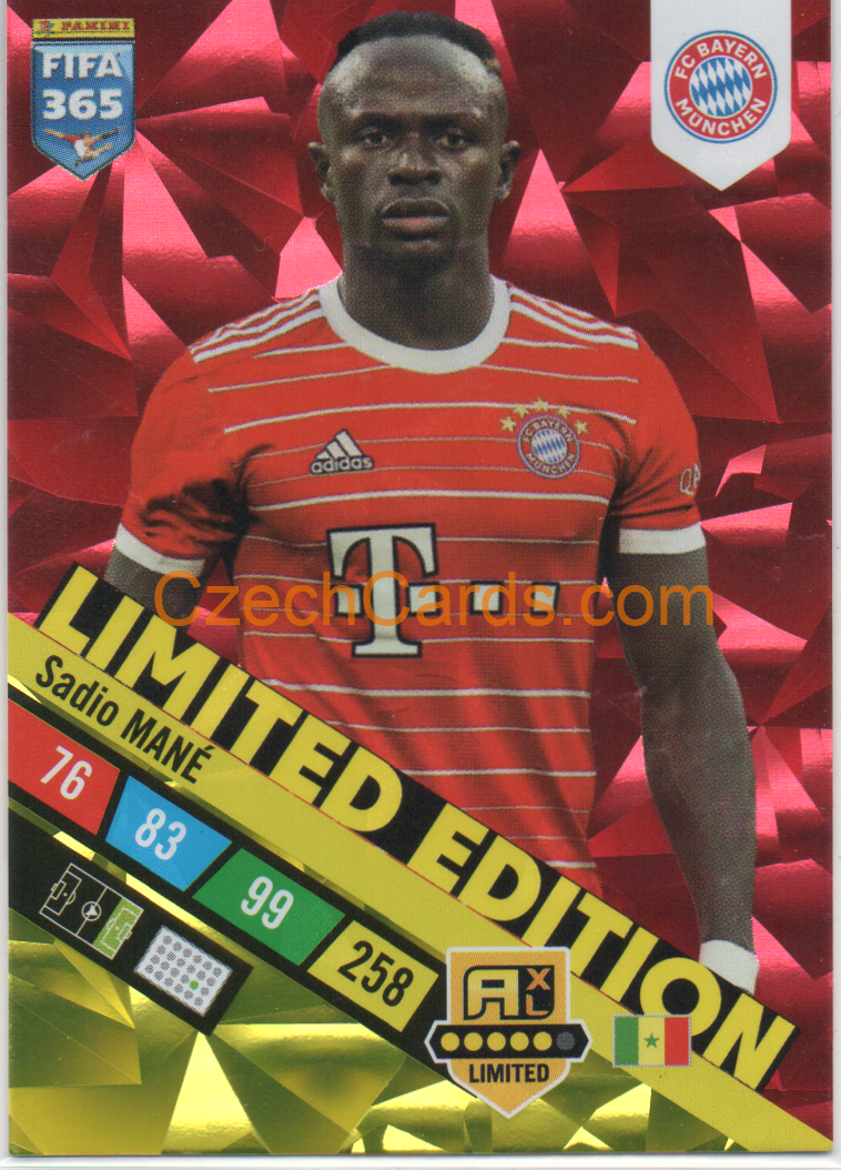 Sadio Mané 2023 FIFA 365 Adrenalyn LIMITED #LE-SM