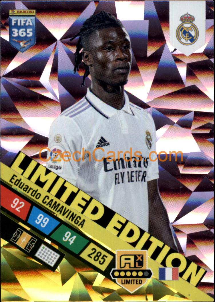 Eduardo Camavinga 2023 FIFA 365 Adrenalyn LIMITED #LE-EC