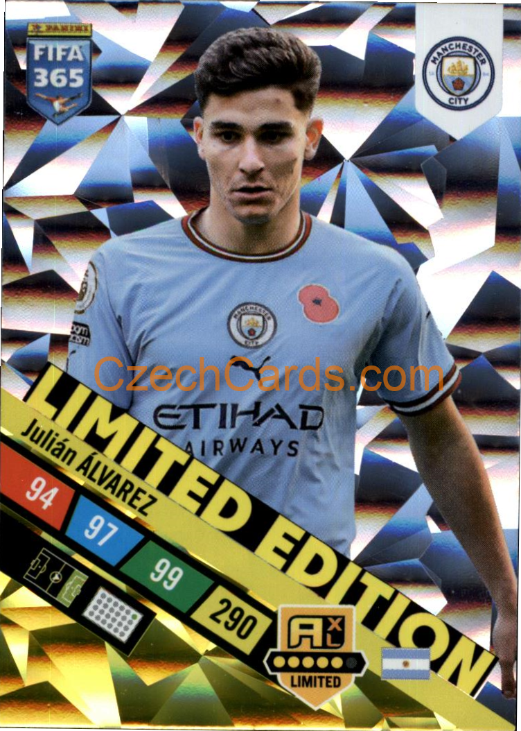 Julian Álvarez 2023 FIFA 365 Adrenalyn LIMITED #LE-JA Upgrade