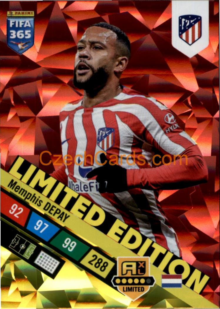 Memphis Depay 2023 FIFA 365 Adrenalyn LIMITED #LE-MD