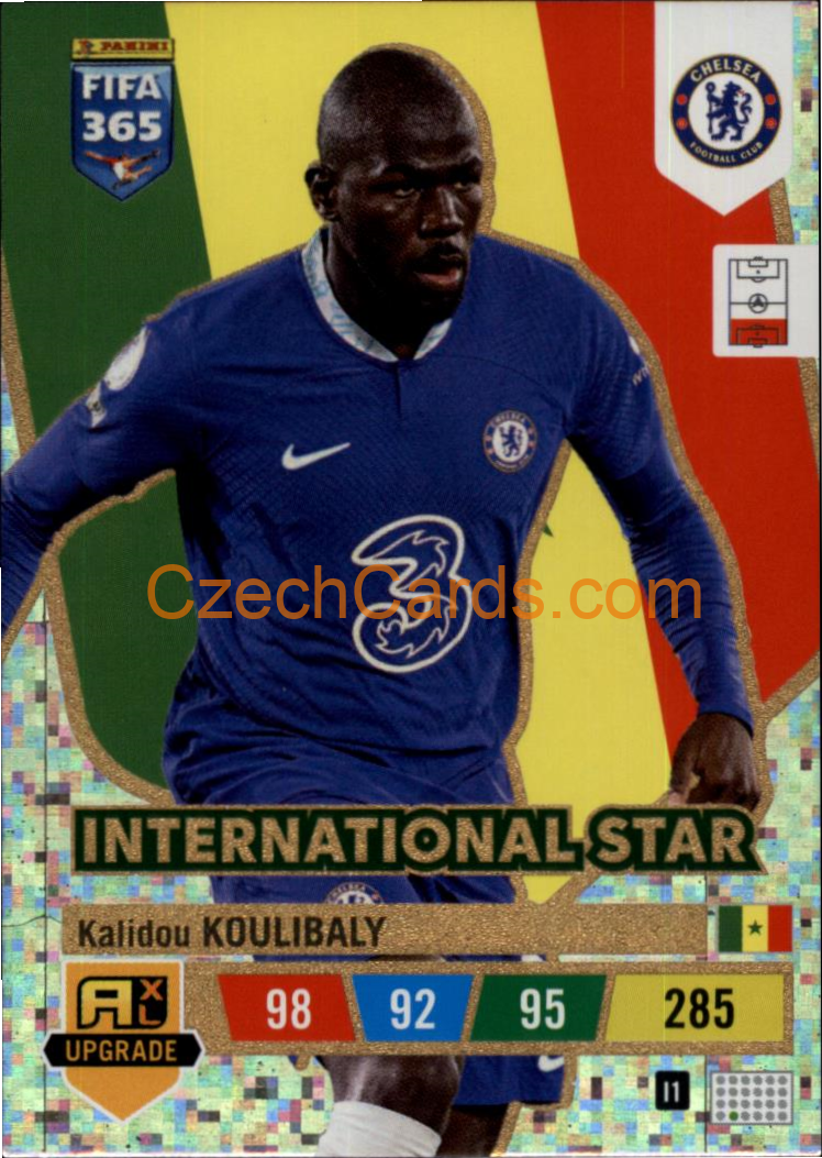 Kalidou Koulibaly 2023 FIFA 365 Adrenalyn International Star #I1