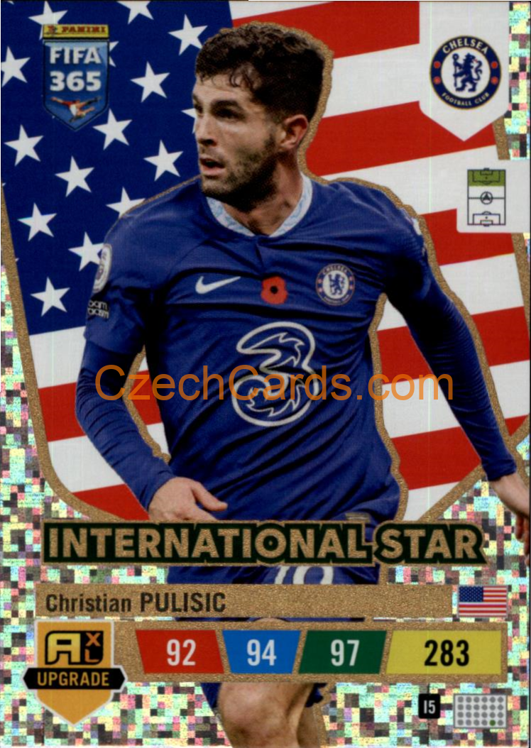 Christian Pulisic 2023 FIFA 365 Adrenalyn International Star #I5
