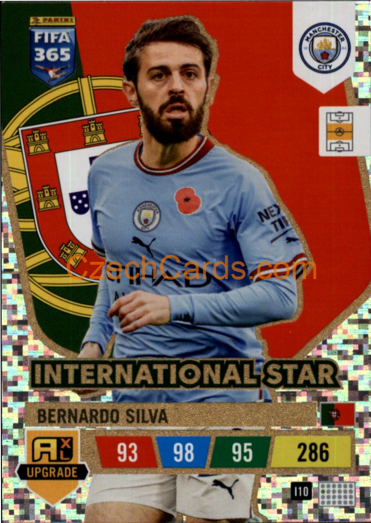 Bernardo Silva 2023 FIFA 365 Adrenalyn International Star #I10