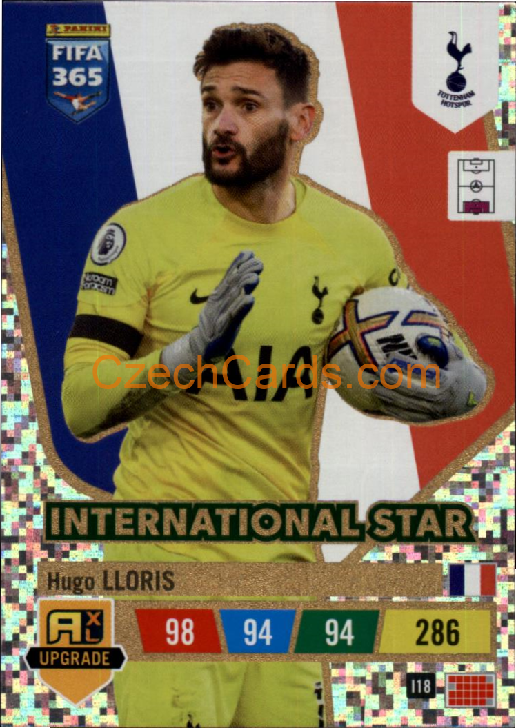 Hugo Lloris 2023 FIFA 365 Adrenalyn International Star #I18