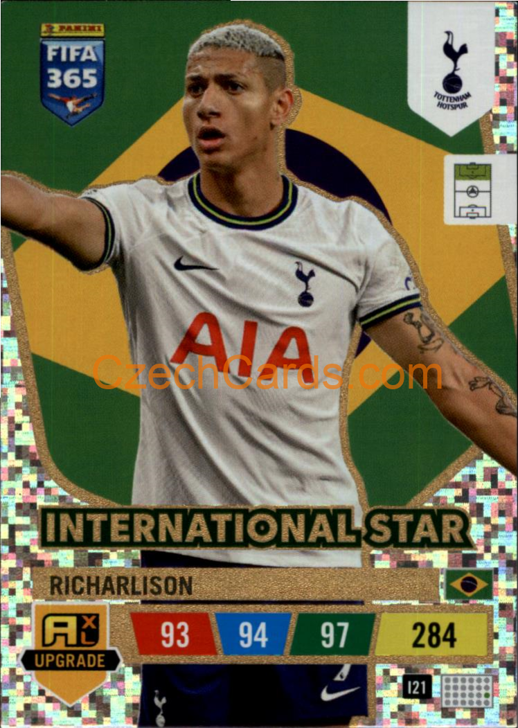 Richarlison 2023 FIFA 365 Adrenalyn International Star #I21