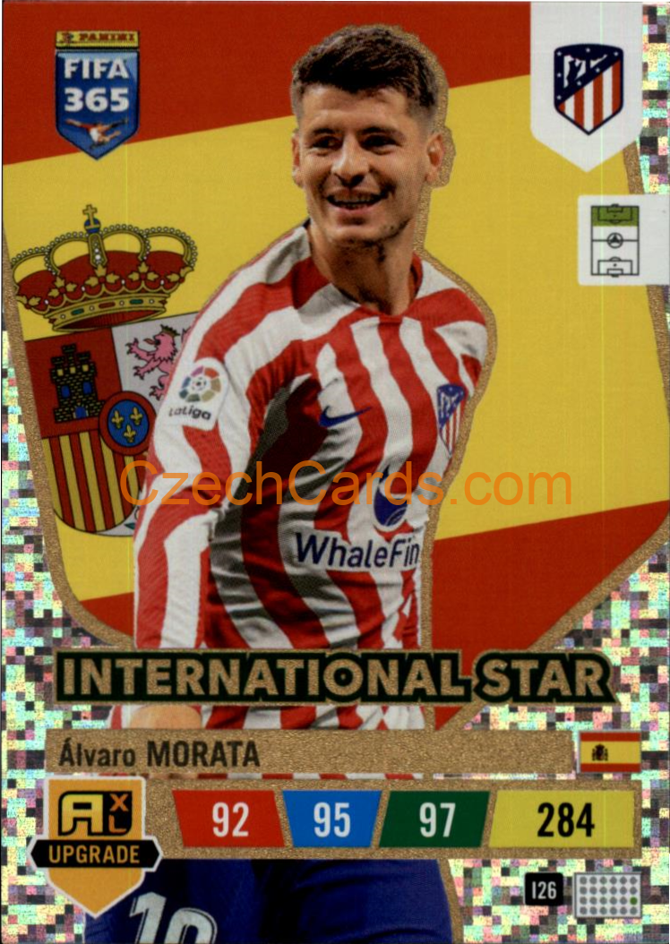 Alvaro Morata 2023 FIFA 365 Adrenalyn International Star #I26