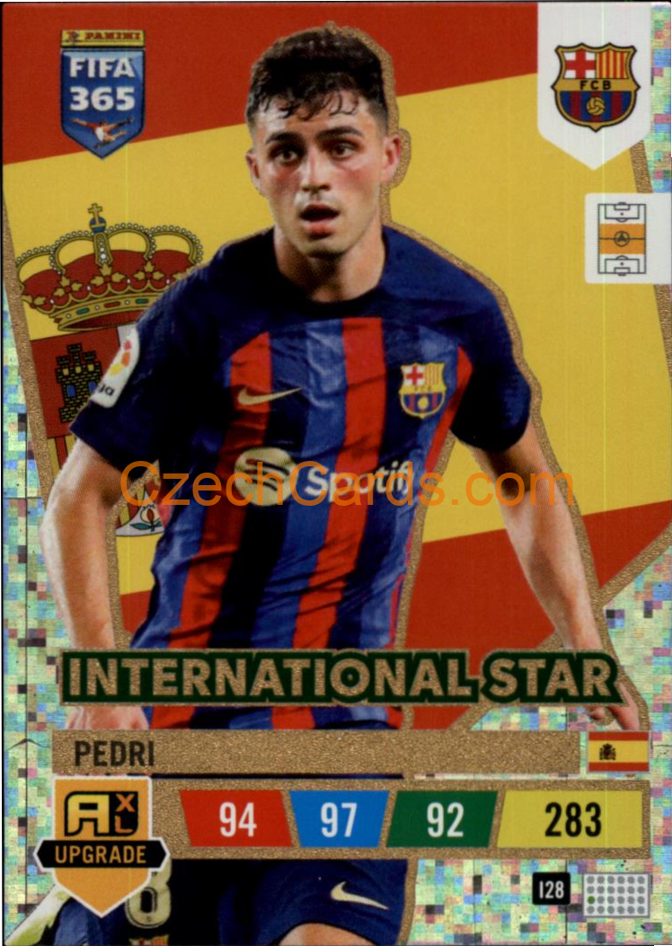 Pedri 2023 FIFA 365 Adrenalyn International Star #I28