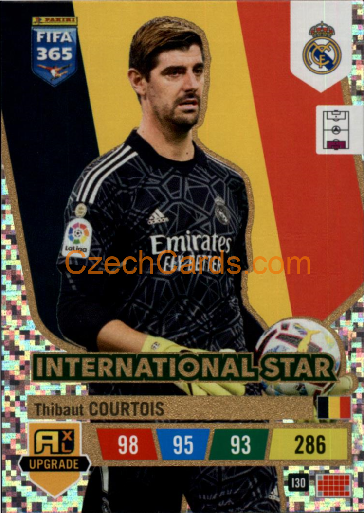 Thibaut Curtoise 2023 FIFA 365 Adrenalyn International Star #I30