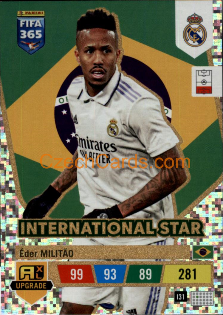 Eder Militao 2023 FIFA 365 Adrenalyn International Star #I31