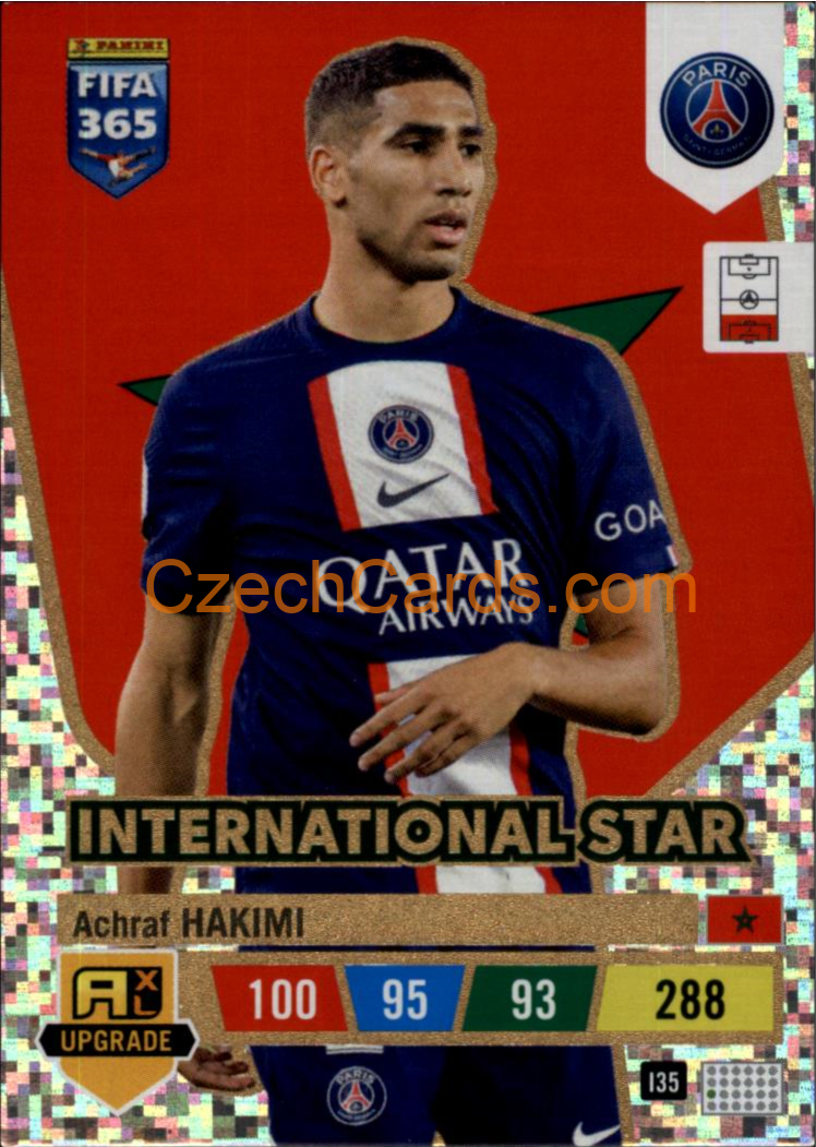 Achraf Hakimi 2023 FIFA 365 Adrenalyn International Star #I35