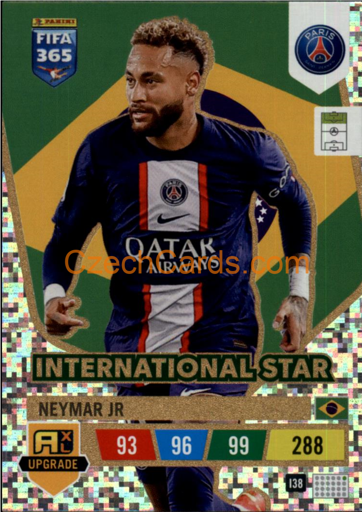 Neymar Jr. 2023 FIFA 365 Adrenalyn International Star #I38