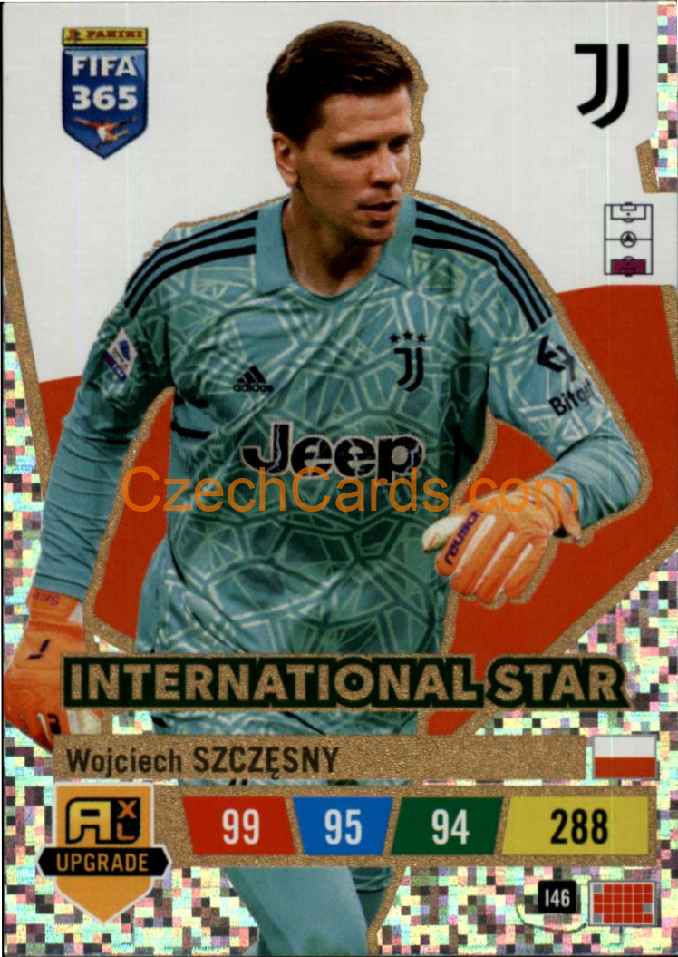 Wojciech Szczesny 2023 FIFA 365 Adrenalyn International Star #I46