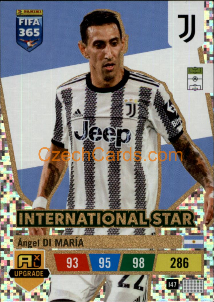 Angel Di Maria 2023 FIFA 365 Adrenalyn International Star #I47